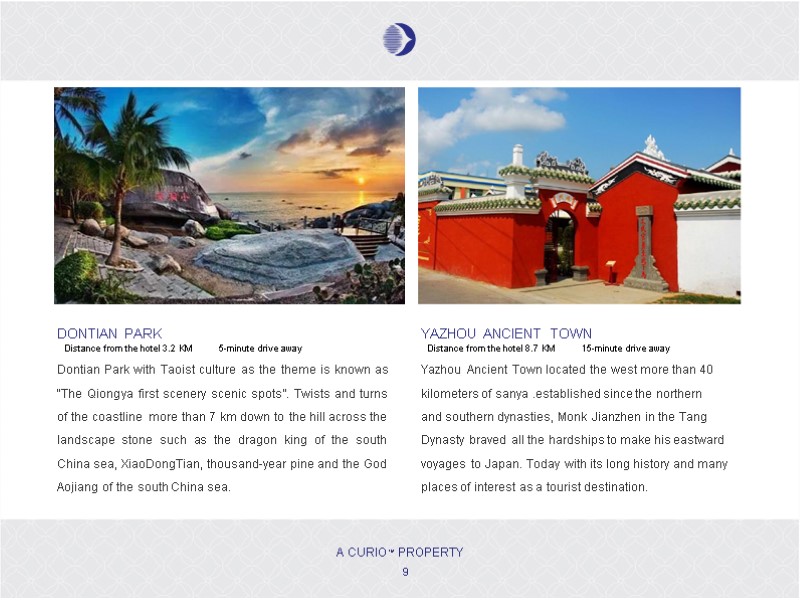 DONTIAN PARK  Dontian Park with Taoist culture as the theme is known as